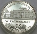 20 zł, złotych 1995 Pałac w Łazienkach, stan L-
