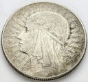 5 zł złotych Głowa kobiety 1933, stan 3