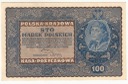 1919 100 Sto Marek Polskich IA Serja W, stan 1-