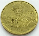 2 zł, złote 1999 Ernest Malinowski Peru, stan 2