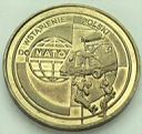 2 zł, złote 1999 Wstąpienie do NATO, stan 2