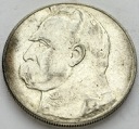 10 zł złotych Józef Piłsudski 1935, stan 3