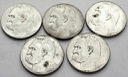 LOT 5 x 5 zł Józef Piłsudski INWESTYCJA AG SREBRO