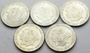 LOT 5x 200 zł 1975 ZWYCIĘSTWO NAD FASZYZMEM SREBRO