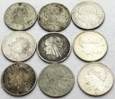 LOT 9 x 2 zł Głowa kobiety, INWESTYCJA AG SREBRO
