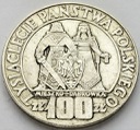 100 zł 1966 Mieszko Dąbrówka Millenium, stan 1-