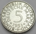5 Marek Funf Mark 1951 G