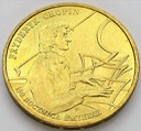2 zł, złote 1999 Fryderyk Chopin Szopen, stan 1-