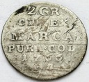1766 F.S 2 Grosze Srebrne, stan 3-