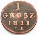 1811 I.S 1 Grosz, stan 3-