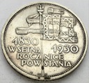 5 zł złotych 1930 r. Sztandar, stan 2-