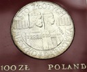 100 zł 1966 Mieszko Dąbrówka Półpostacie PRÓBA Ag