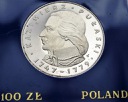 100 zł złotych 1976 Kazimierz Pułaski, stan L