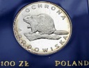 100 zł złotych 1978 Bóbr Ochrona Środowiska stan L