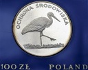 100 zł złotych 1982 Bocian Ochrona Środowiska, s.L