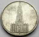 5 Marek, Mark 1934 J, Wieża, Kościół, SREBRO