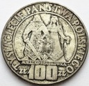 100 zł 1966 Mieszko Dąbrówka Millenium, stan 2