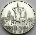 100000 zł złotych 1990 Solidarność odm A, stan 1-