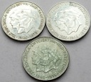 LOT 3x 200 zł 1975 ZWYCIĘSTWO NAD FASZYZMEM SREBRO