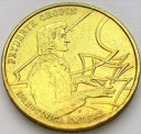 2 zł, złote 1999 Fryderyk Chopin Szopen, stan 1-