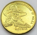 2 zł, złote 1999 Władysław IV Waza, stan 1-