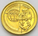 2 zł, złote 1999 Wstąpienie do NATO, stan 1-