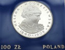 100 zł złotych 1975 Helena Modrzejewska, stan L-/L