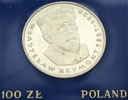 100 zł złotych 1977 Władysław Reymont, stan L-/L