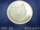 100 zł złotych 1977 Zamek na Wawelu, stan L-/L