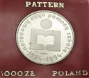 PRÓBA AG 1000 zł 1986 Czyn Pomocy Szkole, stan L-