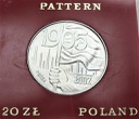 20 zł złotych 1980 ŁÓDŹ 1905, PRÓBA MN, stan 1