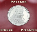 200 zł złotych 1985 PRÓBA Mn, Władysław I Łokietek