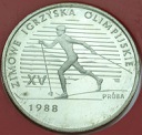 1000 zł złotych 1987 Igrzyska Olimpijskie PRÓBA Ag