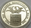 200000 zł złotych 1991 Konstytucja 3 Maja, stan L-