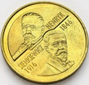 2 zł, złote 1996 Henryk Sienkiewicz, stan 1-