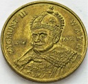 2 zł, złote 1998 Zygmunt III Waza, stan 2