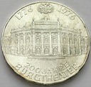 Austria 100 Szylingów 1976 Burgtheater Wiedeń