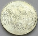 Austria 100 Szylingów 1977 Twierdza Hohensalzburg