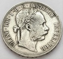 Austro-Węgry 1 floren 1885 Franciszek Józef SREBRO
