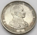 Niemcy 5 marek 1914 Prusy Wilhelm II SREBRO
