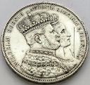 Niemcy talar 1861 Prusy Wilhelm Augusta SREBRO