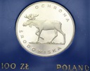 100 zł złotych 1978 Łoś Ochrona Środowiska, stan L