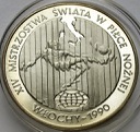 20000 zł złotych 1989 Włochy '90 Piłkarz, stan L