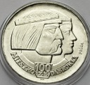 PRÓBA 100 zł 1966 Mieszko Dąbrówka Głowy, stan 1-