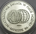 PRÓBA 1000 zł złotych 1986 MŚ Meksyk, stan L
