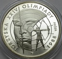 PRÓBA 1000 zł złotych 1987 Igrzyska Łucznik, st.L