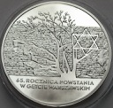 20 zł, złotych 2008 Powst. Getto Warszawskie st.L