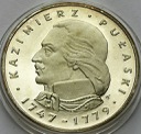 100 zł złotych 1976 Kazimierz Pułaski, stan L