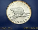 100 zł złotych 1978 Bóbr Ochrona Środowiska stan L