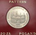 PRÓBA 20 zł złotych 1981 MN Barbakan w Krakowie